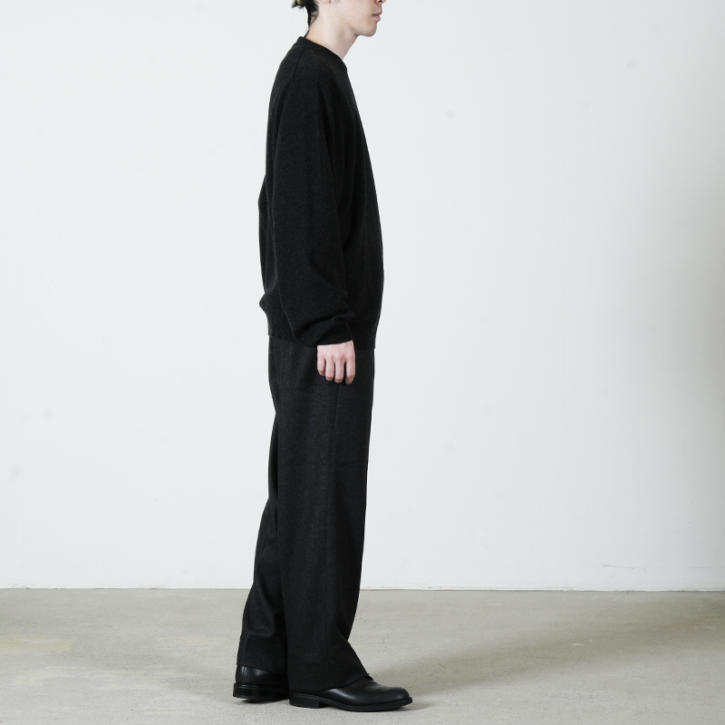 COMOLI(コモリ) SCOTT&CHARTERS別注 クルーネックニット