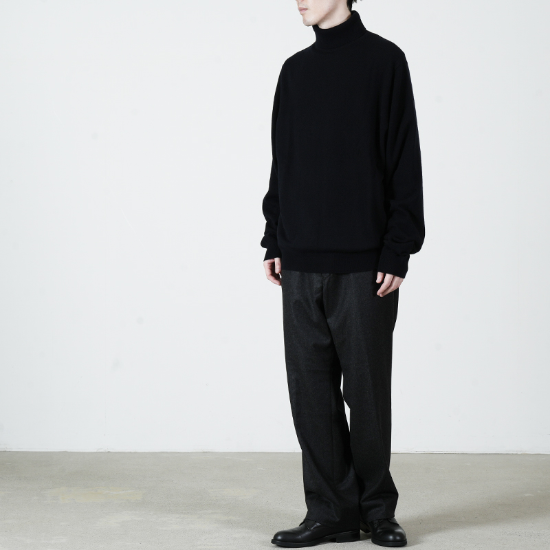 COMOLI(コモリ) SCOTT&CHARTERS別注 タートルネックニット
