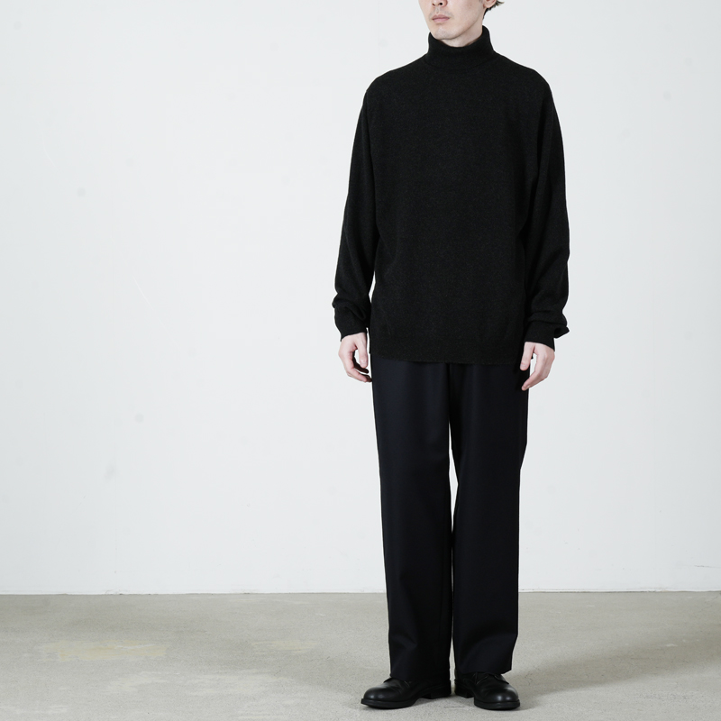 COMOLI(コモリ) SCOTT&CHARTERS別注 タートルネックニット