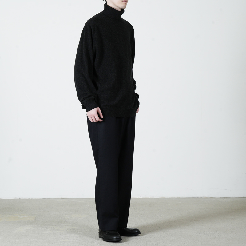 COMOLI(コモリ) SCOTT&CHARTERS別注 タートルネックニット