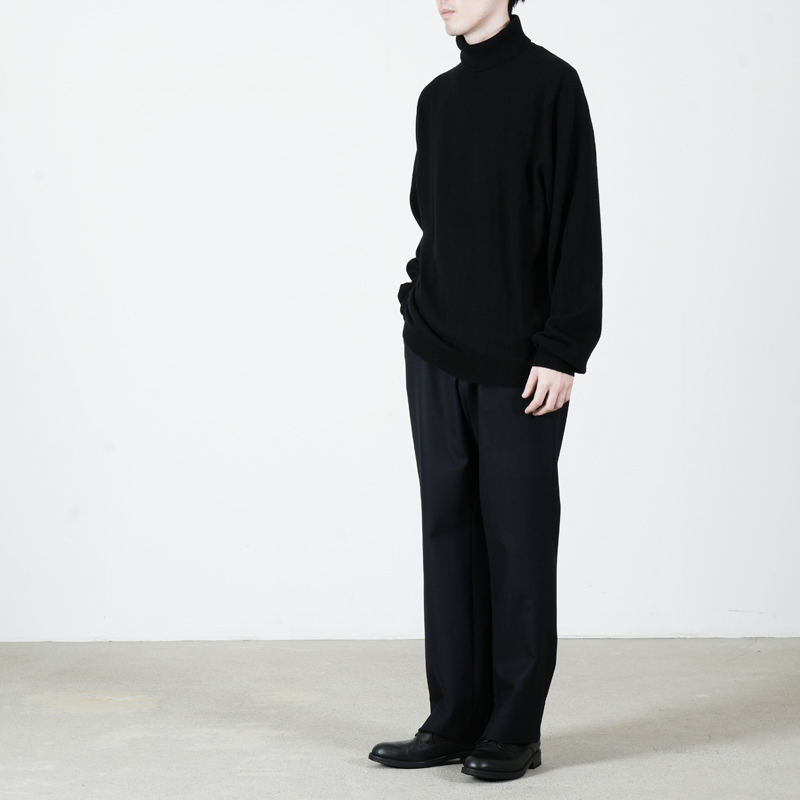 COMOLI(コモリ) SCOTT&CHARTERS別注 タートルネックニット