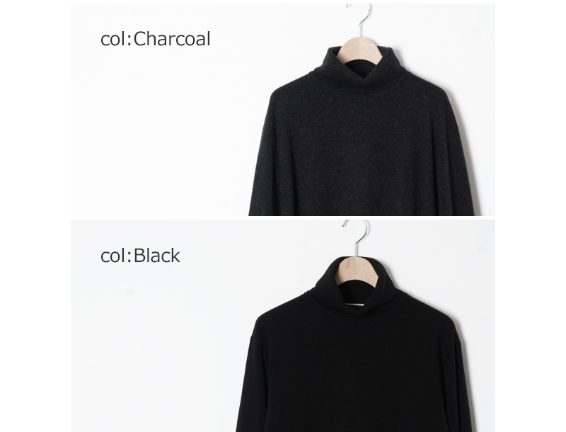 COMOLI(コモリ) SCOTT&CHARTERS別注 タートルネックニット