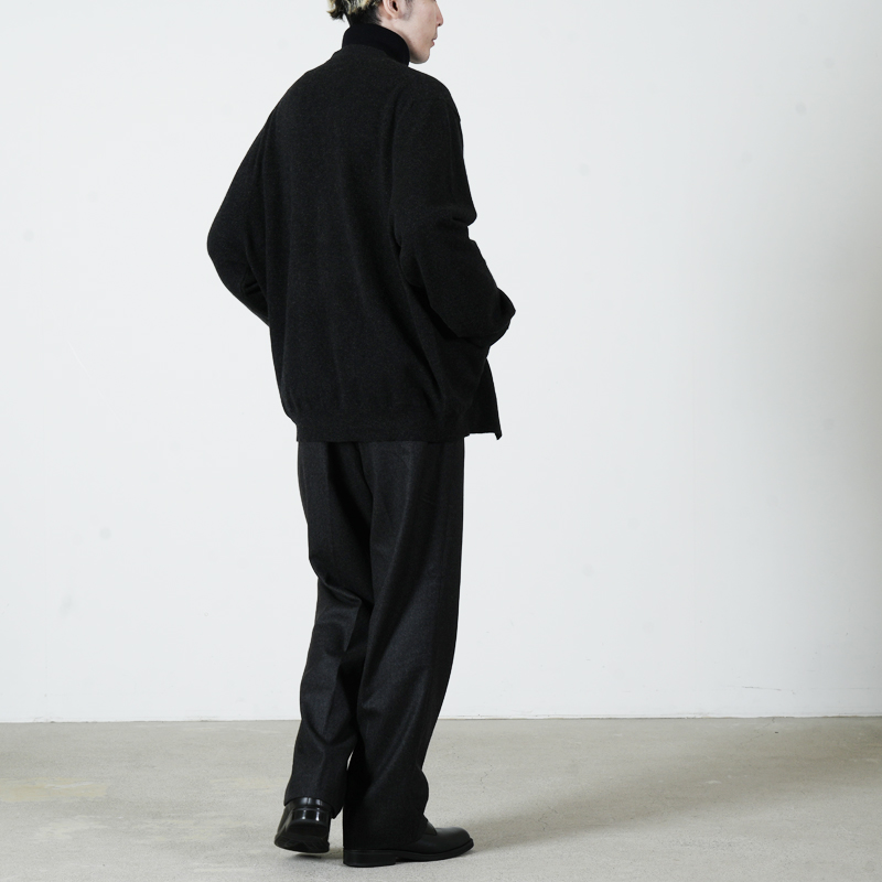 COMOLI(コモリ) SCOTT&CHARTERS別注 Vネックカーディガン