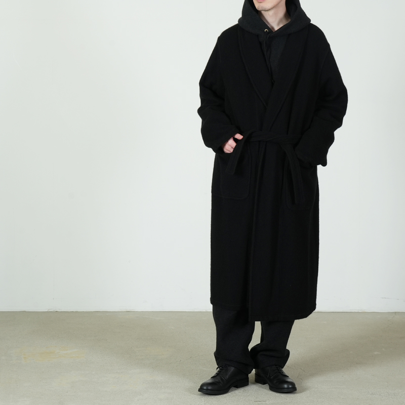 COMOLI(コモリ) カシミヤ ローブコート