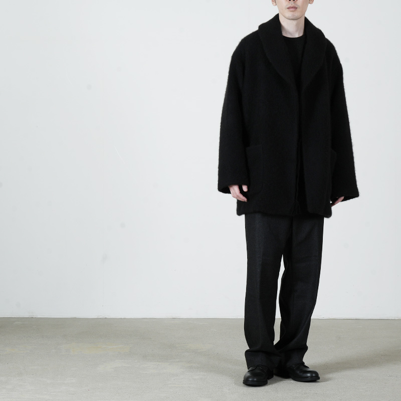 COMOLI(コモリ) カシミヤ ショールカラーコート