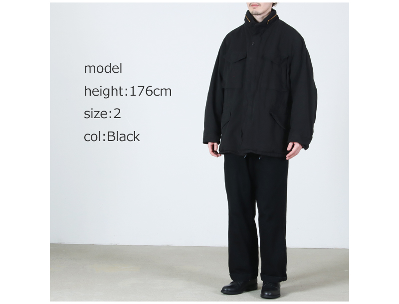 COMOLI(コモリ) 製品染 M65ジャケット