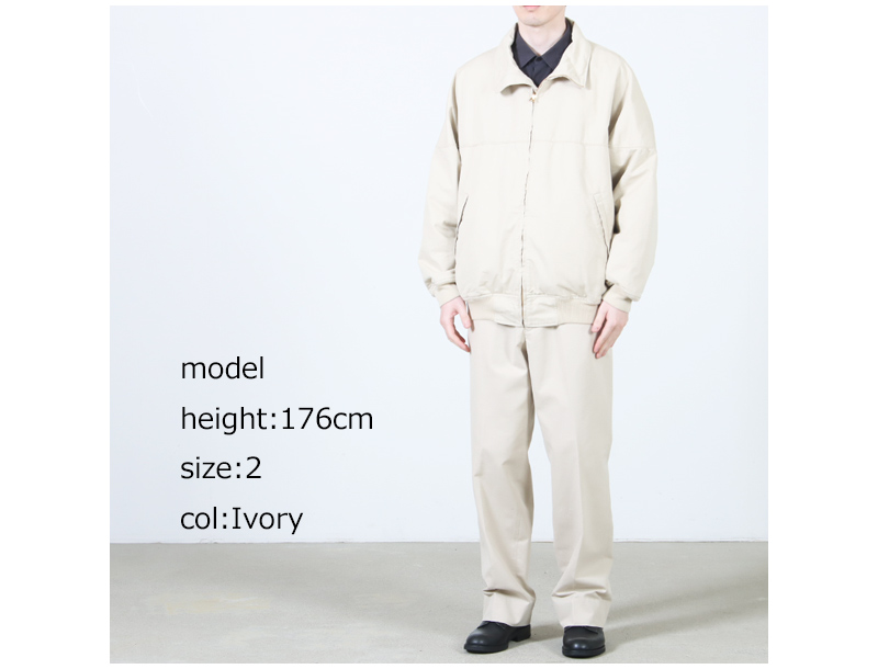 COMOLI(コモリ) ポストワークツイル パンツ