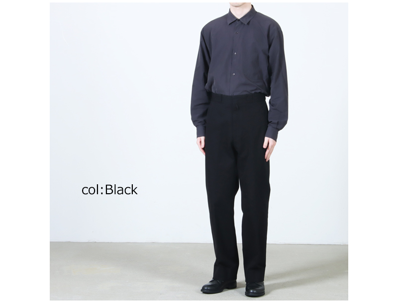 COMOLI(コモリ) ポストワークツイル パンツ