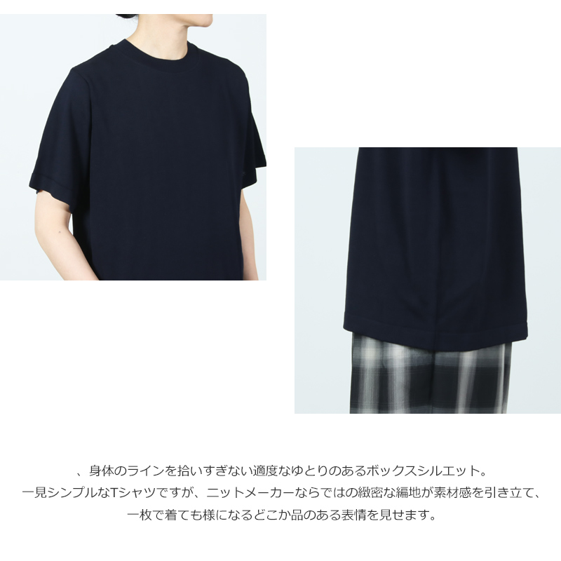 COOHEM(コーヘン) SILK KNIT TEE
