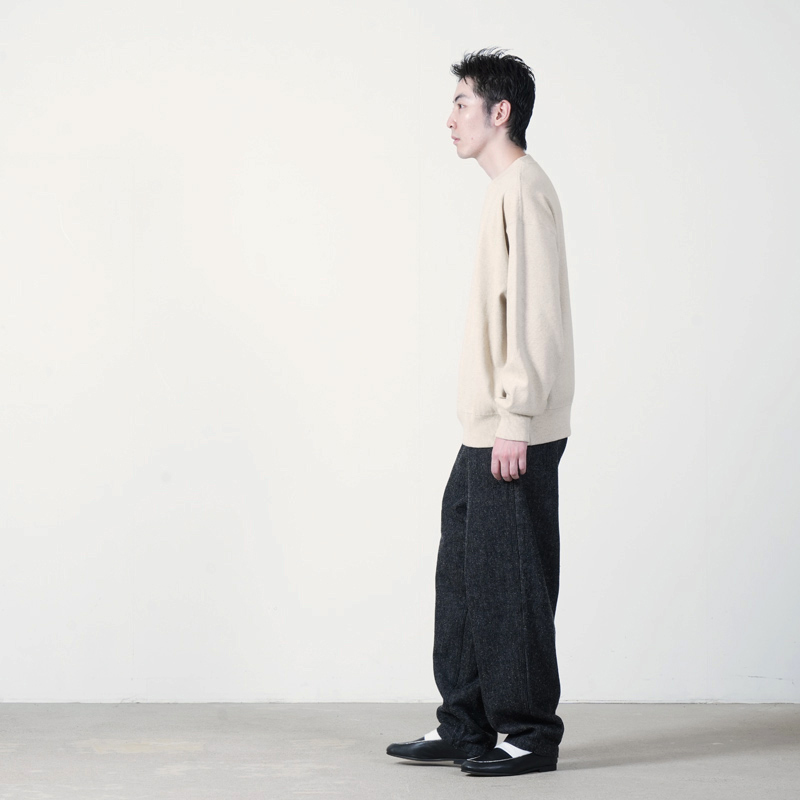 crepuscule(クレプスキュール) Co/He Rib Sweat P/O
