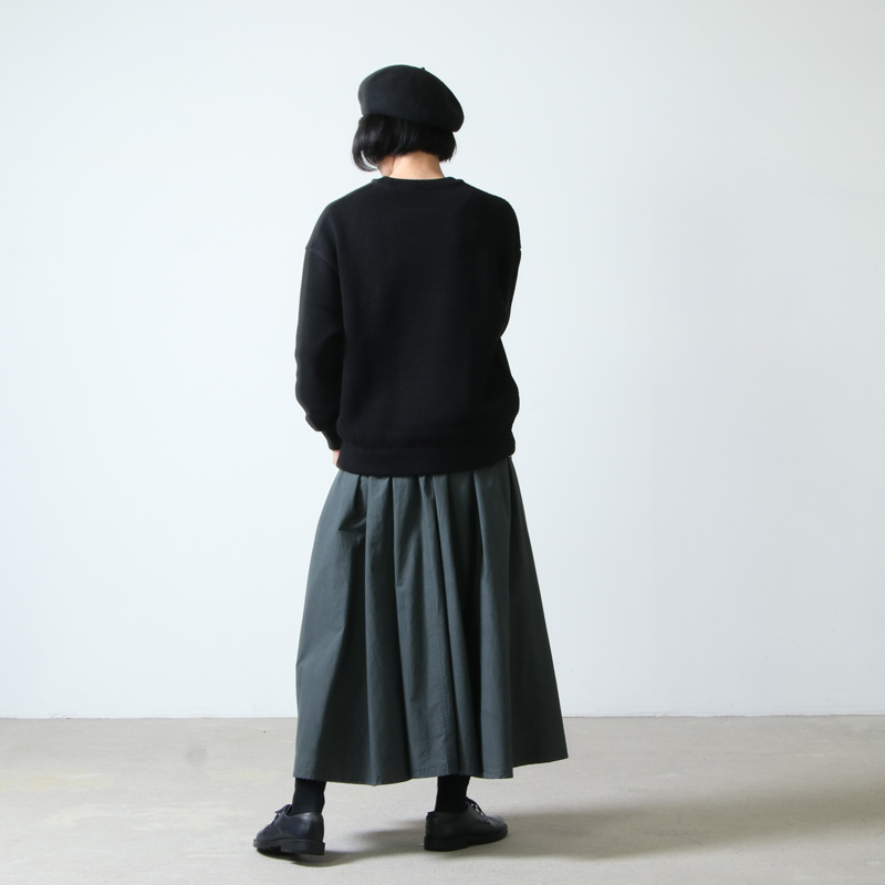 crepuscule(ץ塼) Cotyle Moss stitch L/S sweat for woman