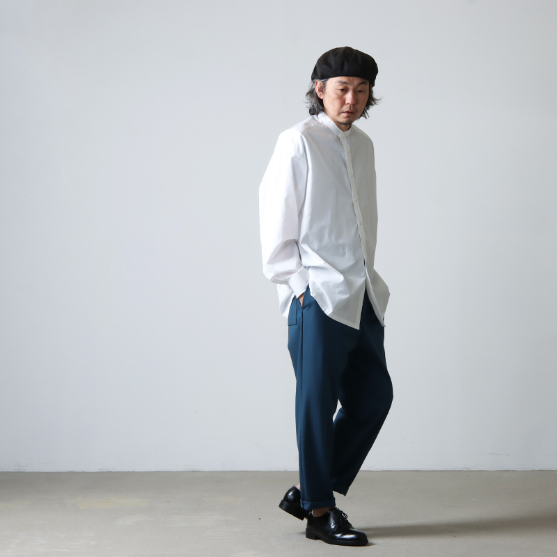 CURLY(꡼) TRICOT TAPERED TROUSERS