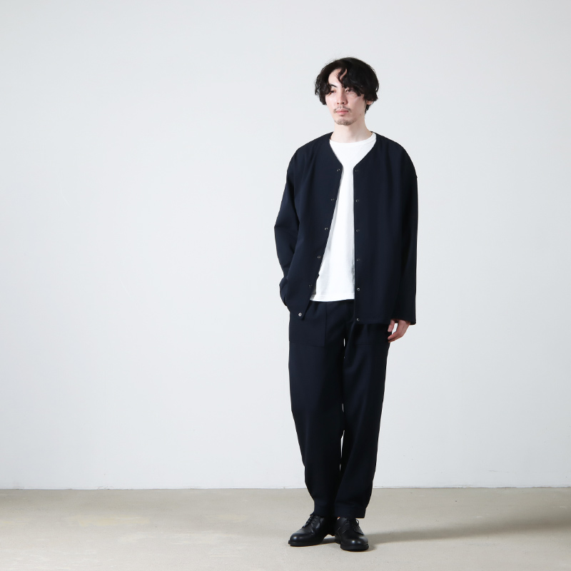 CURLY(꡼) FRENCH TERRY HEM TUCK PANTS