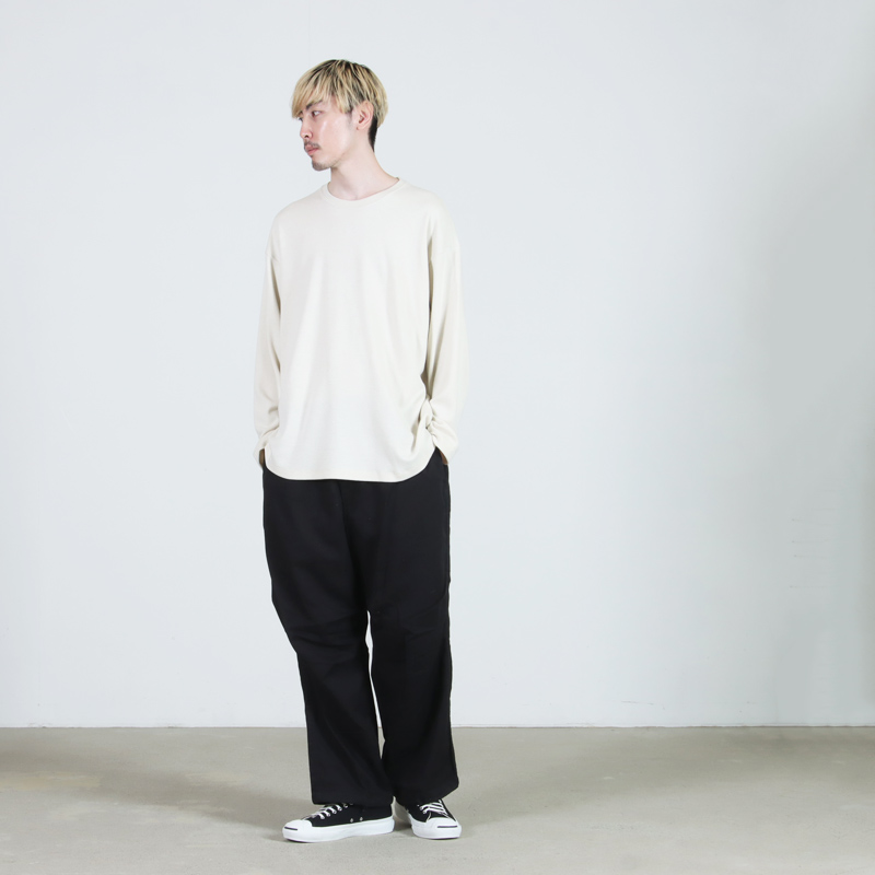 CURLY(カーリー) PREMIEREWARM L/S TEE(crew-neck)