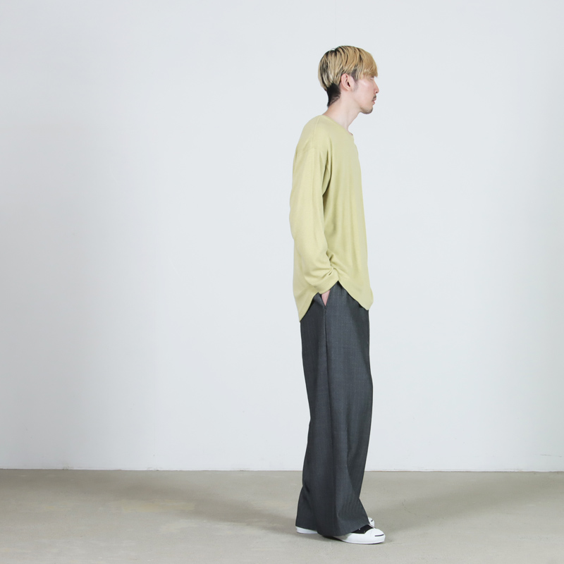CURLY(カーリー) PREMIEREWARM L/S TEE(crew-neck)