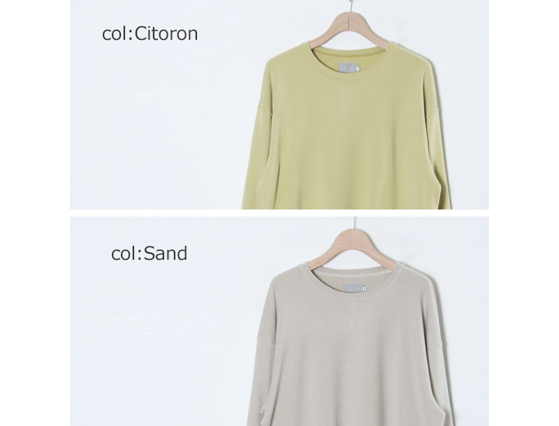 CURLY(カーリー) PREMIEREWARM L/S TEE(crew-neck)