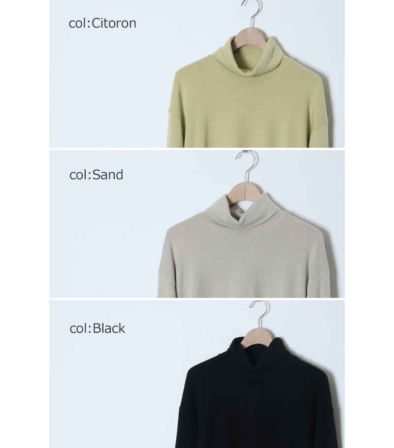 CURLY(カーリー) PREMIEREWARM L/S TEE (turtle-neck)