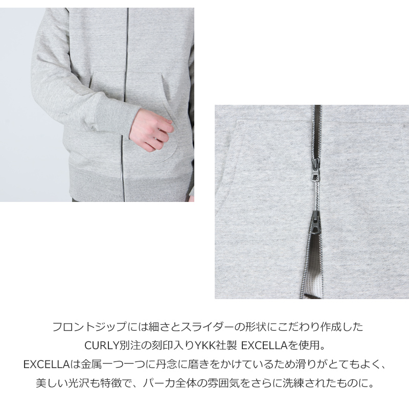 CURLY(カーリー) RAFFY ZIP-UP PARKA