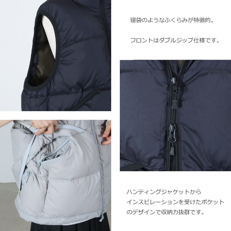 DAIWA PIER39(ダイワピア39) W's TECH ALPINE DOWN VEST