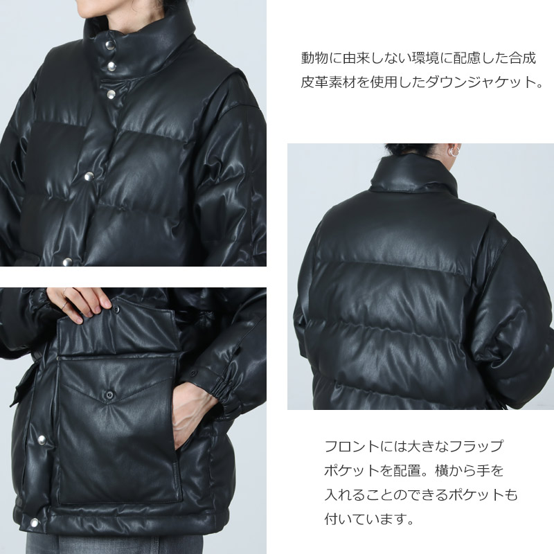 DAIWA PIER39(ダイワピア39) W's TECH 2WAY SYNTHETIC SKIN DOWN JACKET