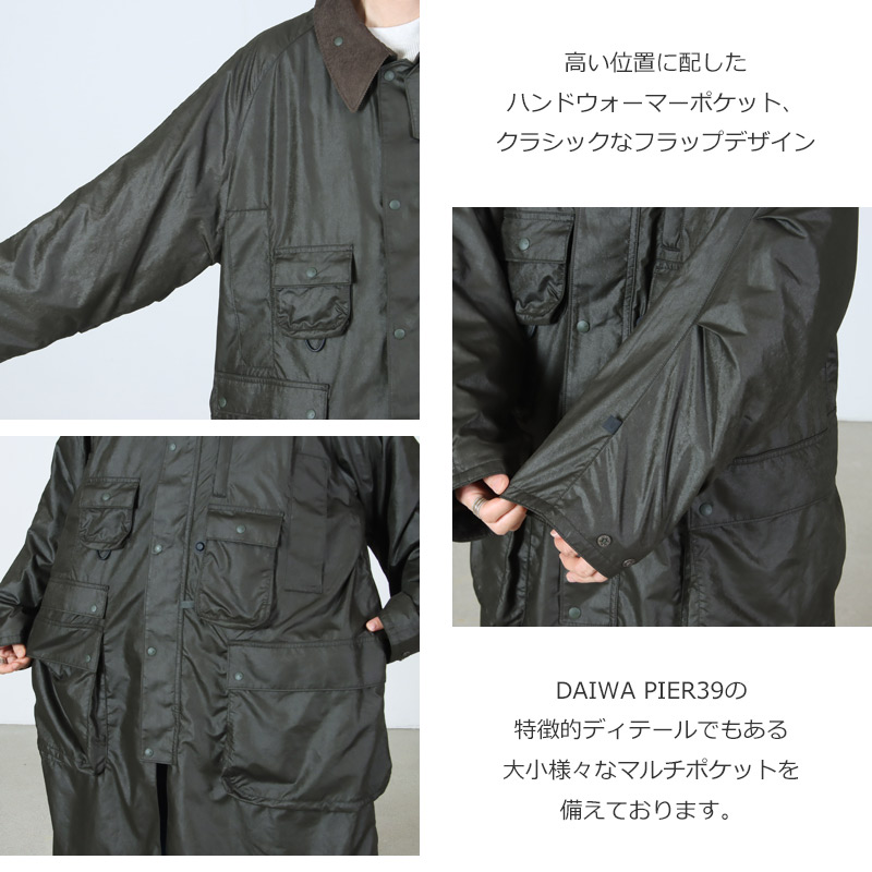 DAIWA PIER39(ダイワピア39) W's TECH BRITISH HUNTER COAT