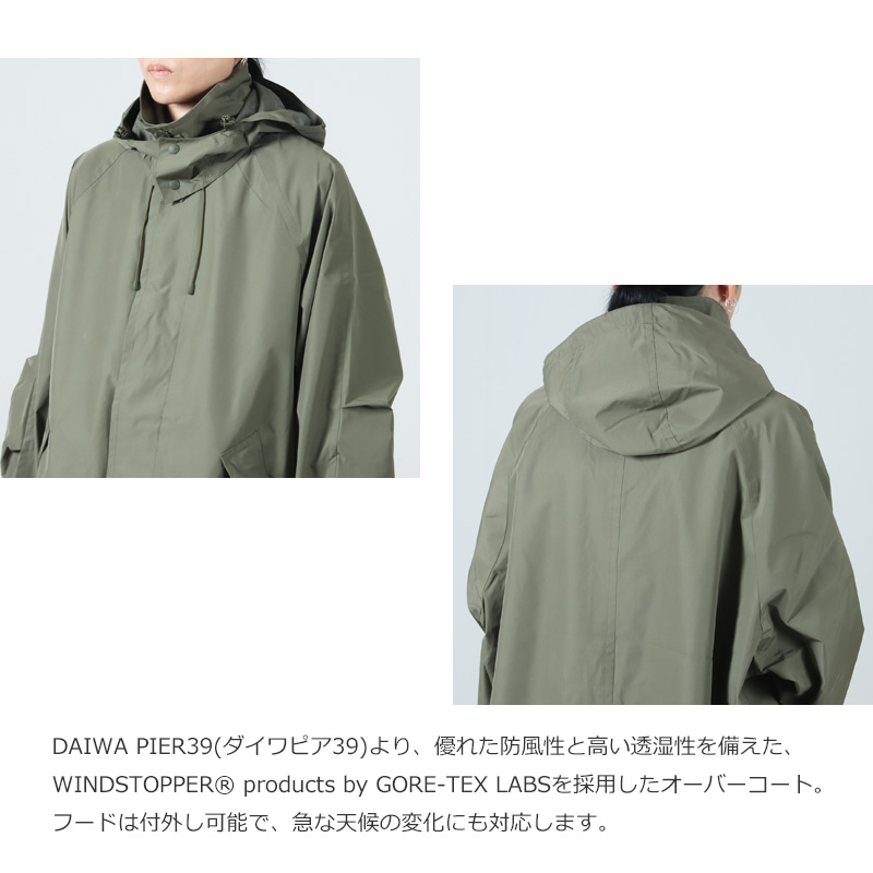 DAIWA PIER39(ダイワピア39) W's WINDSTOPPER  TECH BALMACAAN RAIN COAT