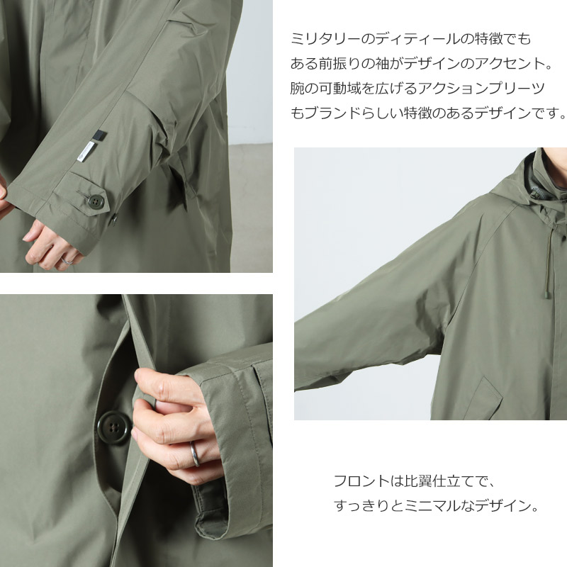 DAIWA PIER39(ダイワピア39) W's WINDSTOPPER  TECH BALMACAAN RAIN COAT