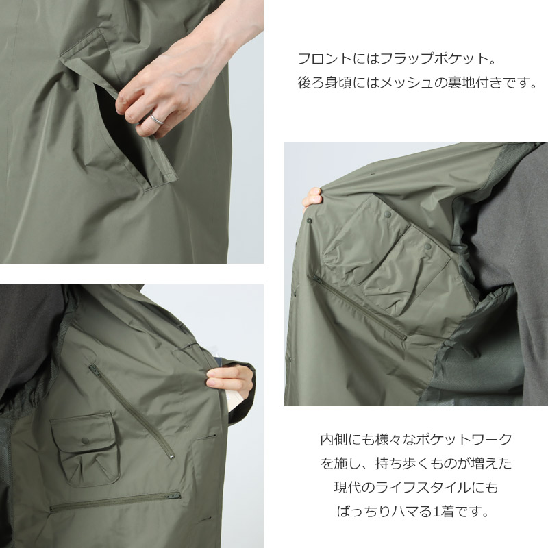 DAIWA PIER39(ダイワピア39) W's WINDSTOPPER  TECH BALMACAAN RAIN COAT