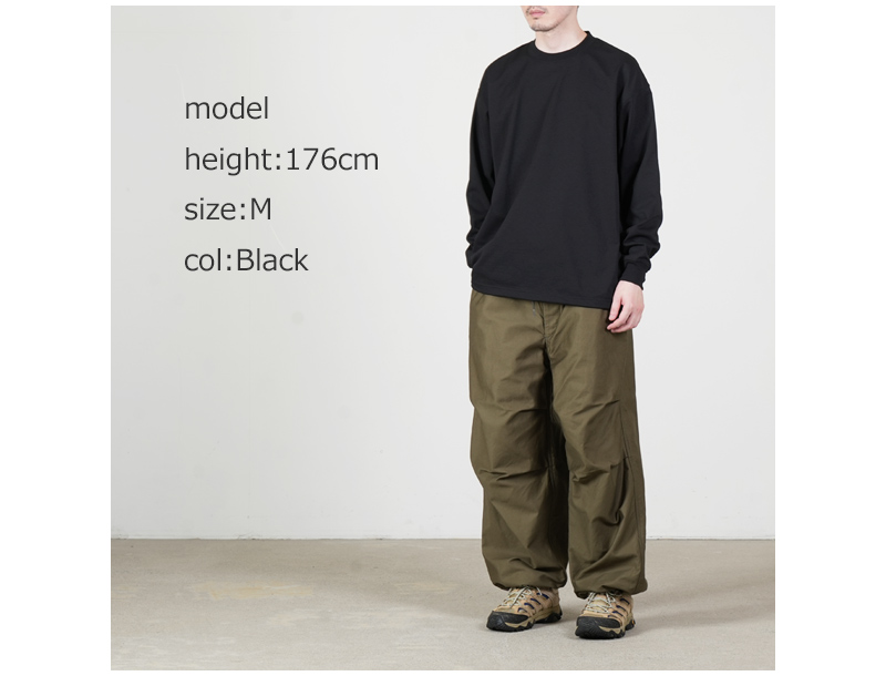 DAIWA PIER39(ダイワピア39) TECH DRAWSTRING TEE L/S