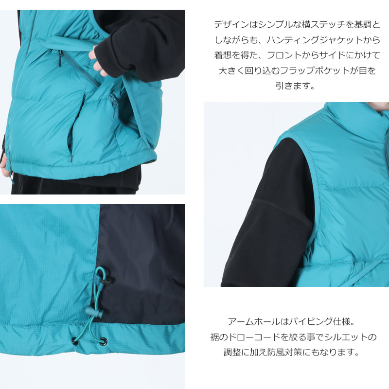 DAIWA PIER39(ダイワピア39) TECH ALPINE DOWN VEST