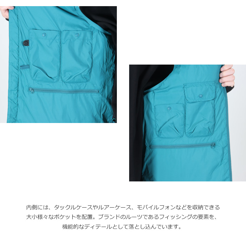 DAIWA PIER39(ダイワピア39) TECH ALPINE DOWN VEST