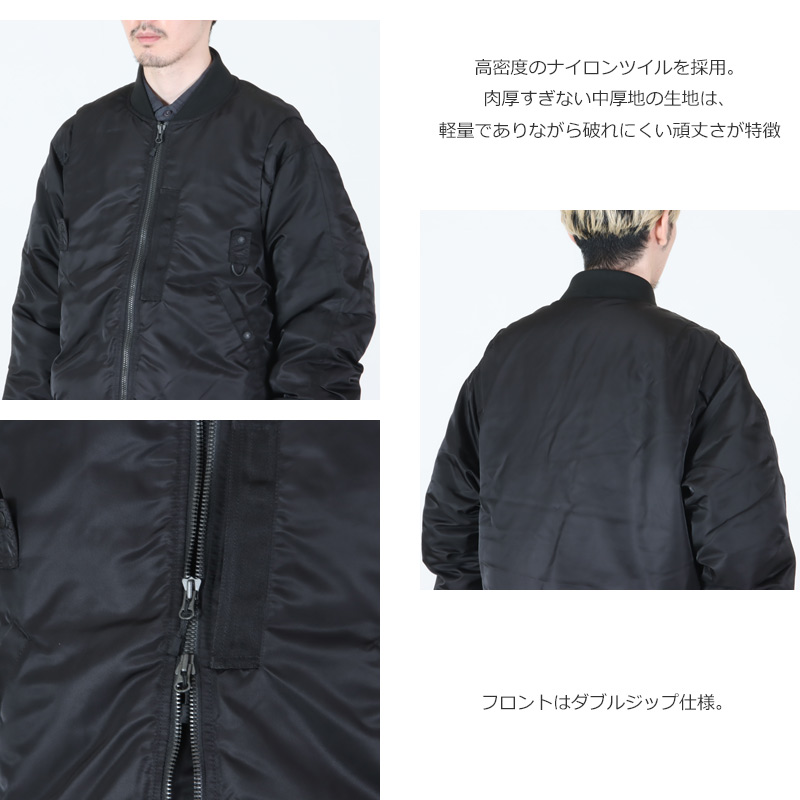 DAIWA PIER39(ダイワピア39) TECH 2WAY MA-1 DOWN JACKET