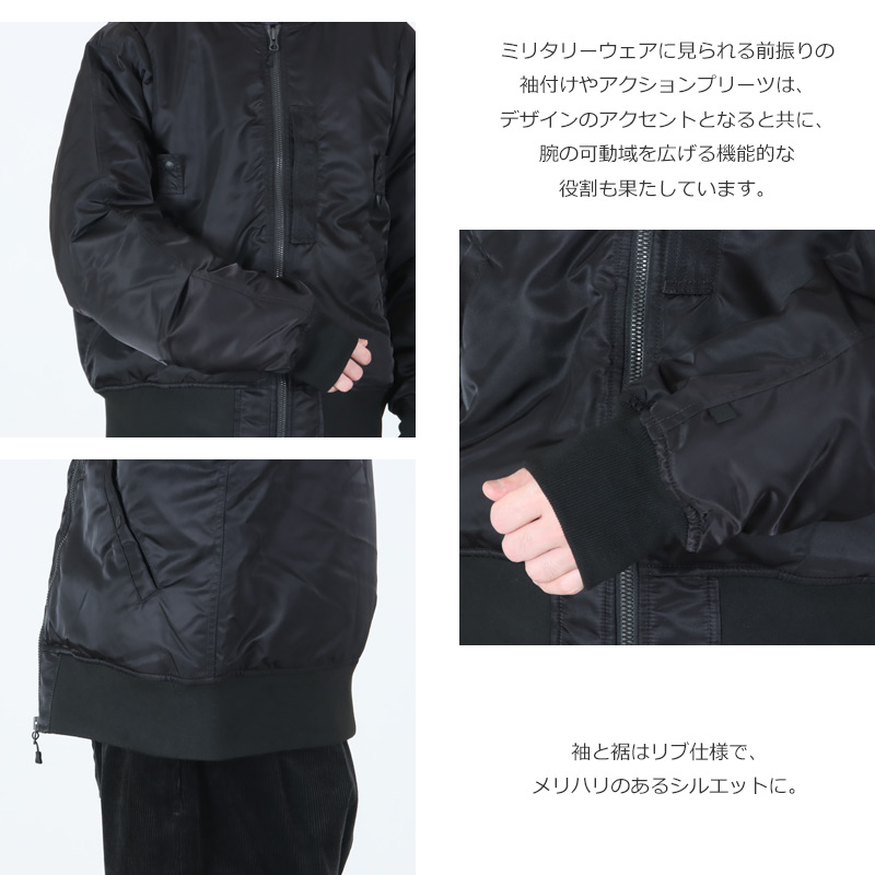DAIWA PIER39(ダイワピア39) TECH 2WAY MA-1 DOWN JACKET