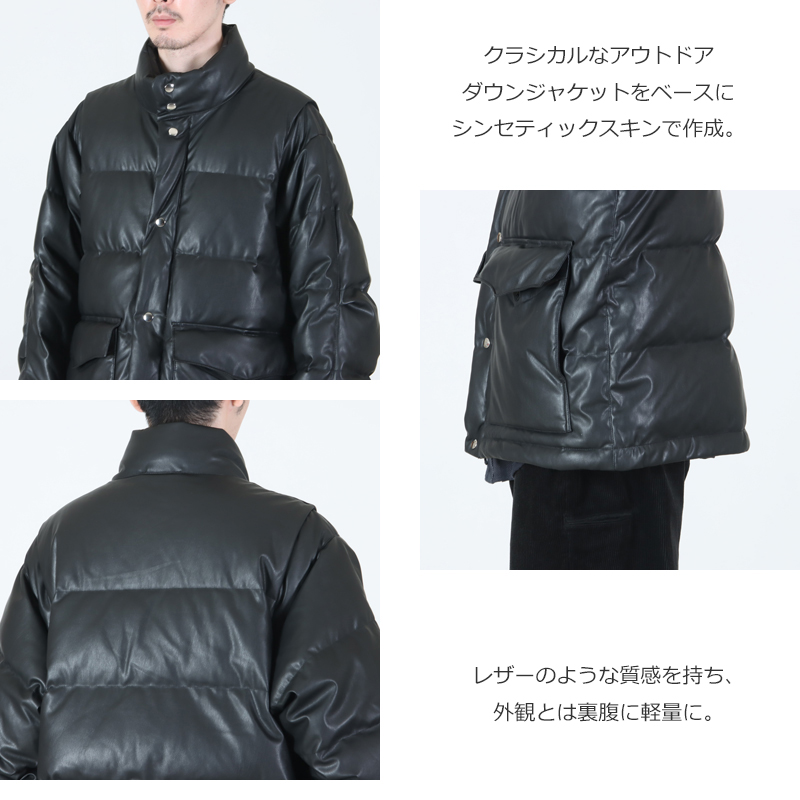DAIWA PIER39(ダイワピア39) TECH 2WAY SYNTHETIC SKIN DOWN JACKET