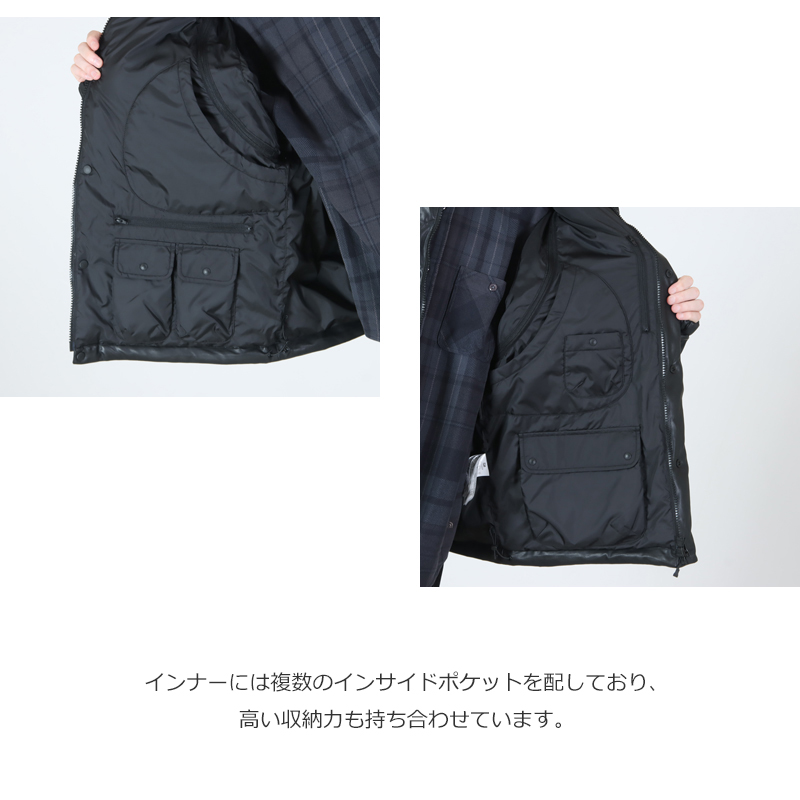 DAIWA PIER39(ダイワピア39) TECH 2WAY SYNTHETIC SKIN DOWN JACKET