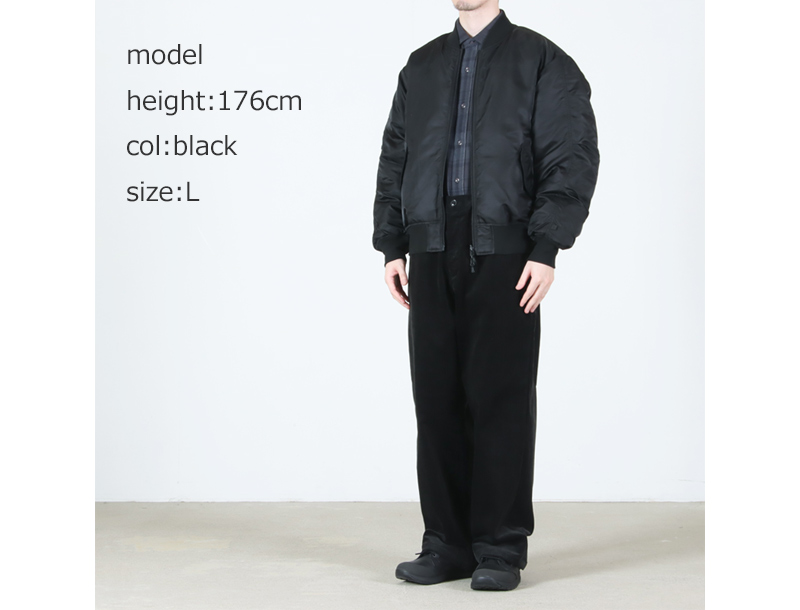 DAIWA PIER39(ダイワピア39) TECH REVERSIBLE MA-1 INNER DOWN JACKET