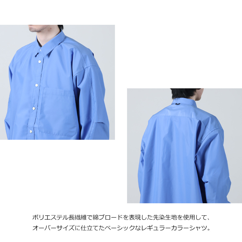 DAIWA PIER39(ダイワピア39) TECH REGULAR COLLAR SHIRT L/S SOLID