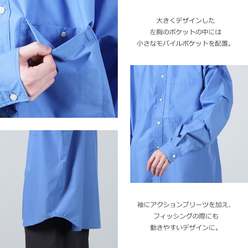 DAIWA PIER39(ダイワピア39) TECH REGULAR COLLAR SHIRT L/S SOLID