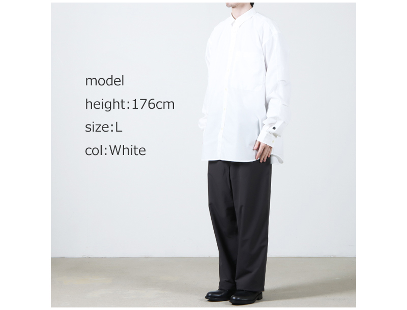 DAIWA PIER39(ダイワピア39) TECH REGULAR COLLAR SHIRT L/S SOLID