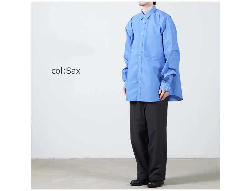 DAIWA PIER39(ダイワピア39) TECH REGULAR COLLAR SHIRT L/S SOLID