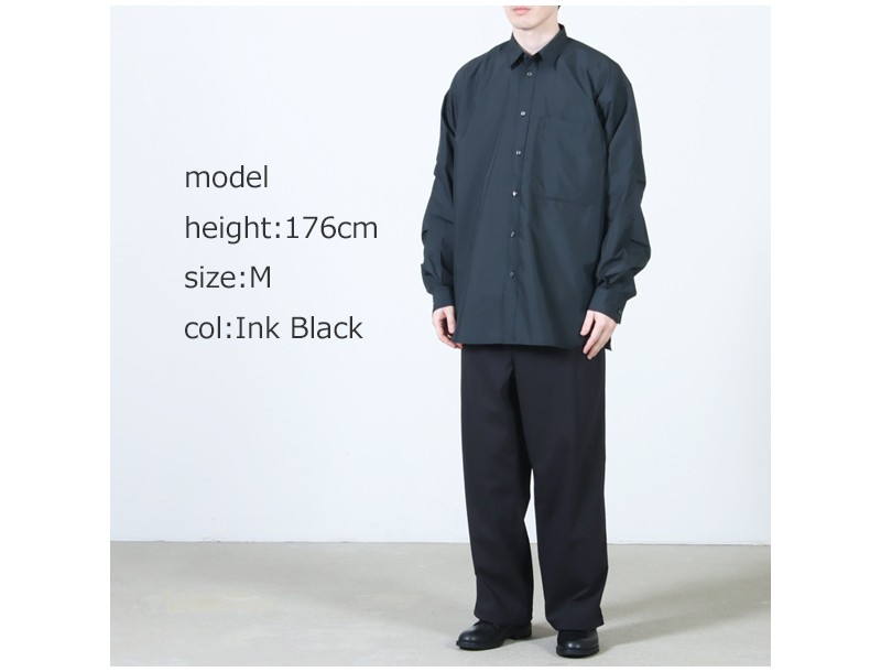 DAIWA PIER39(ダイワピア39) TECH REGULAR COLLAR SHIRT L/S SOLID
