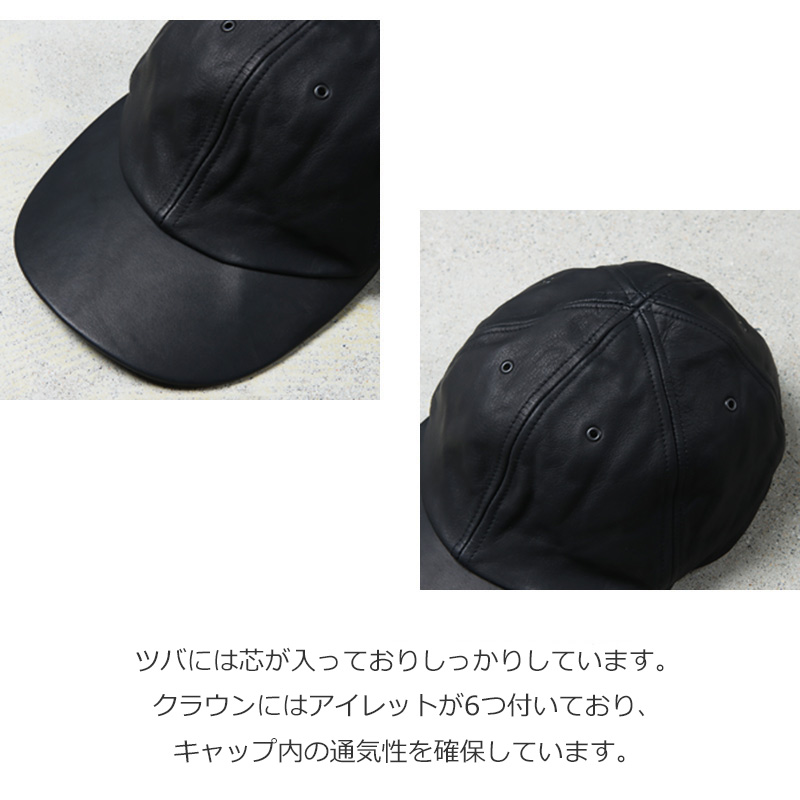 DECHO(ǥ) LEATHER BALL CAP