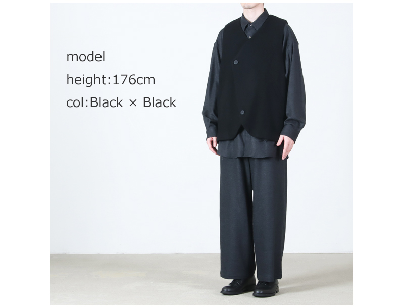 Dulcamara(ドゥルカマラ) ヴィンテージNYラウンドカットパデッドベスト