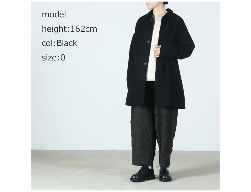 Dulcamara(ドゥルカマラ) メルトンBigハーフコート