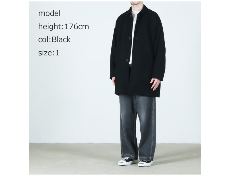 Dulcamara(ドゥルカマラ) メルトンBigハーフコート