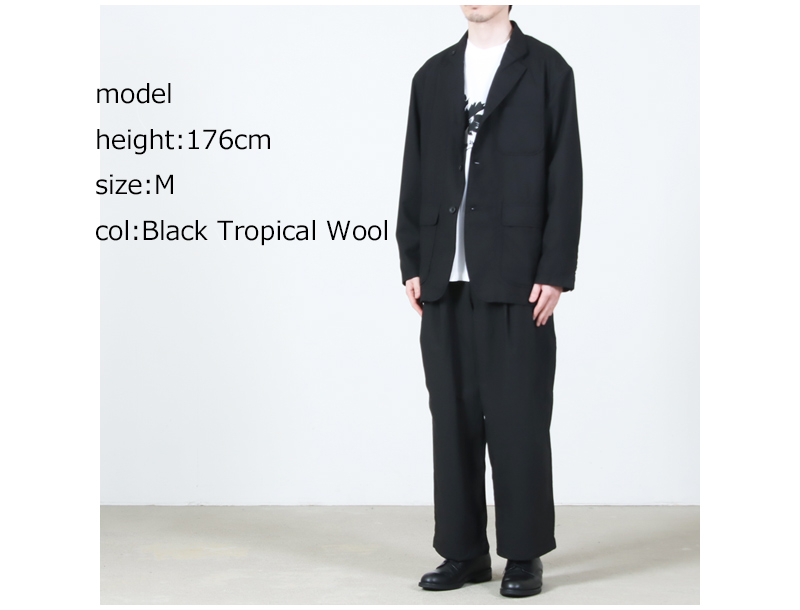 ENGINEERED GARMENTS(エンジニアードガーメンツ) Loiter Jacket - Tropical Wool