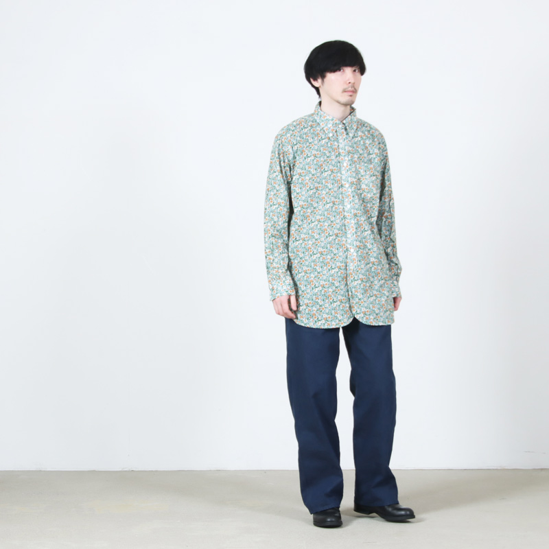 ENGINEERED GARMENTS(エンジニアードガーメンツ) 19 Century BD Shirt - Small Floral Cotton Lawn