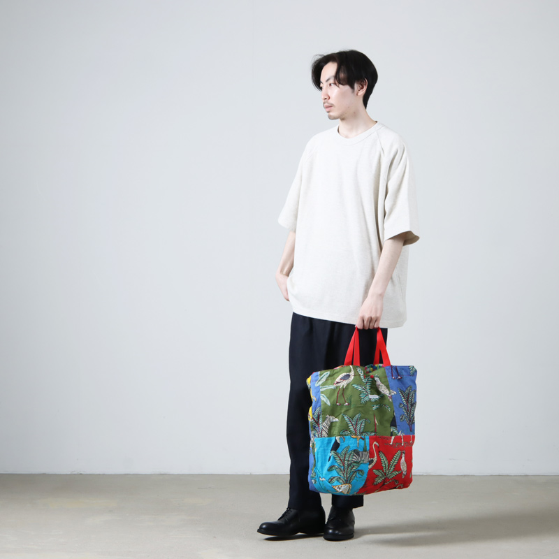 ENGINEERED GARMENTS(󥸥˥ɥ) Carry All Tote-Animal Print patchwark