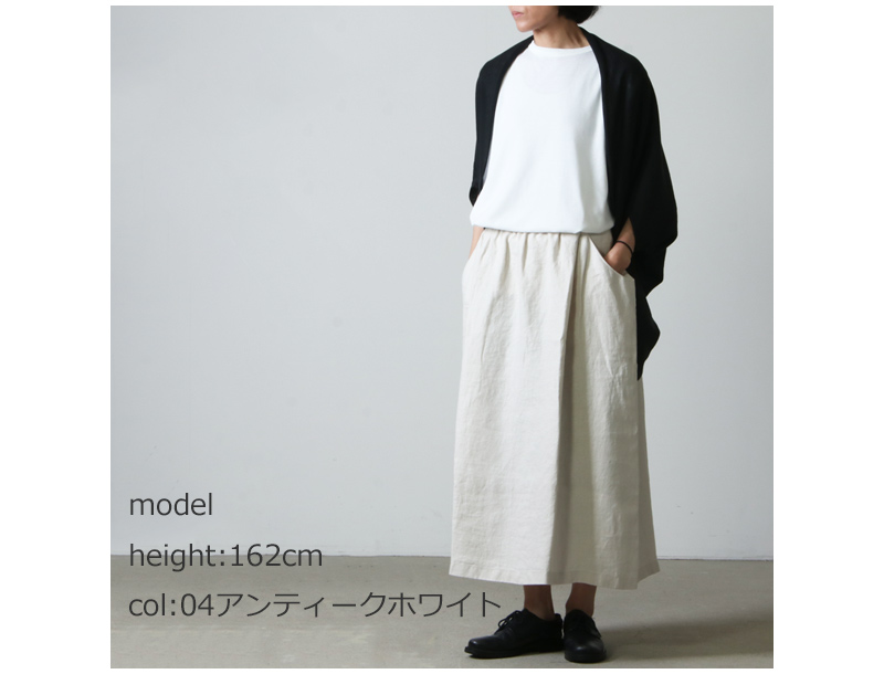 evameva(२) linen skirt
