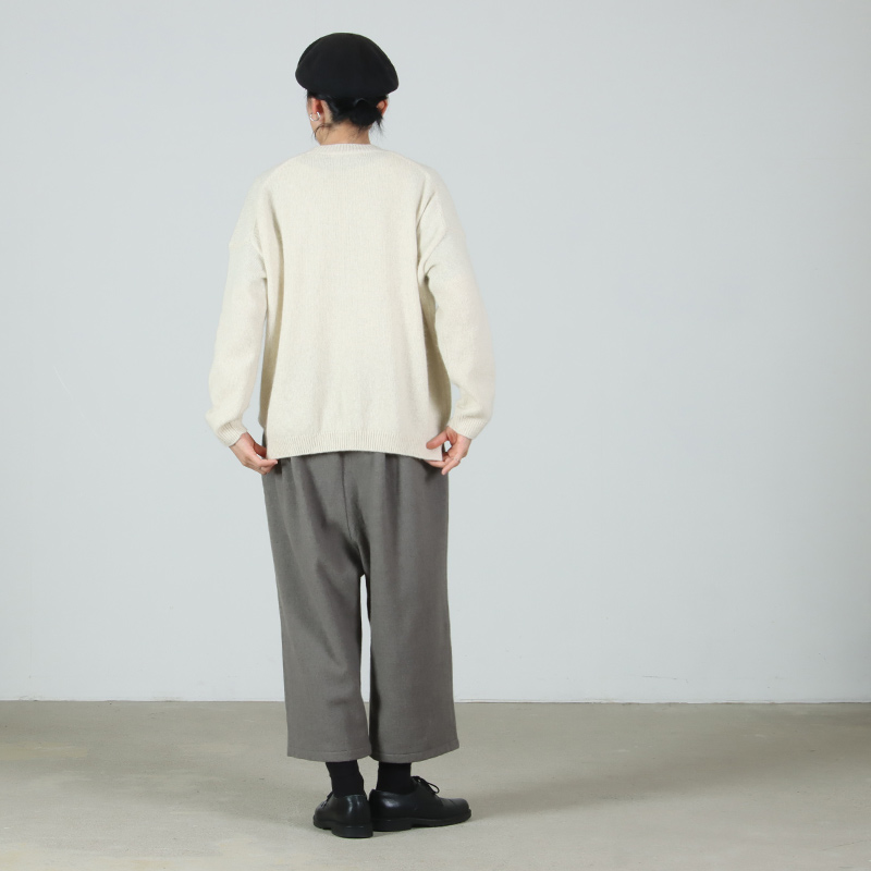 evameva(エヴァムエヴァ) tuck pants